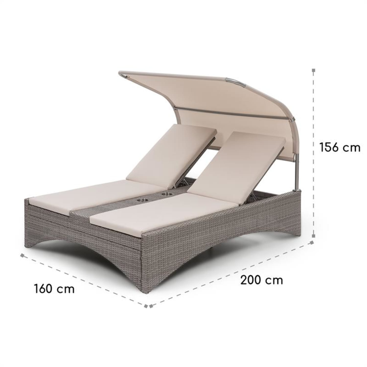 Eremitage Double Lounger tumbona