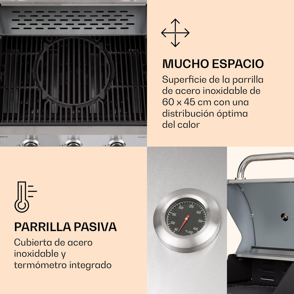 Barbacoa de gas
