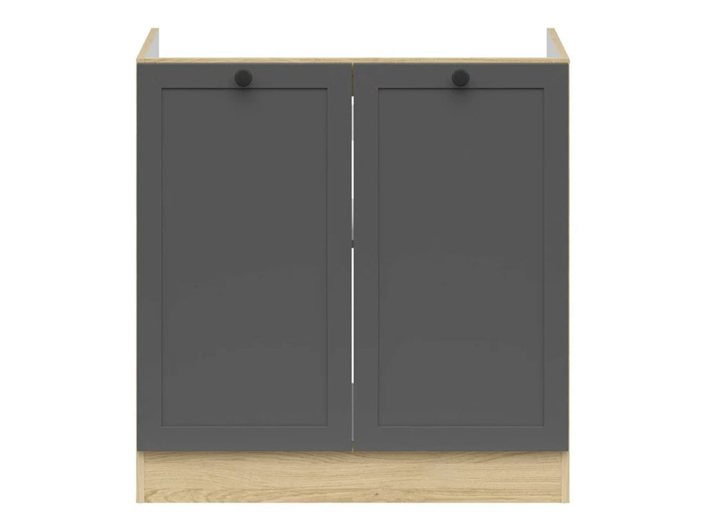 Mueble lavabo modular con puertas Classic Grey Oak