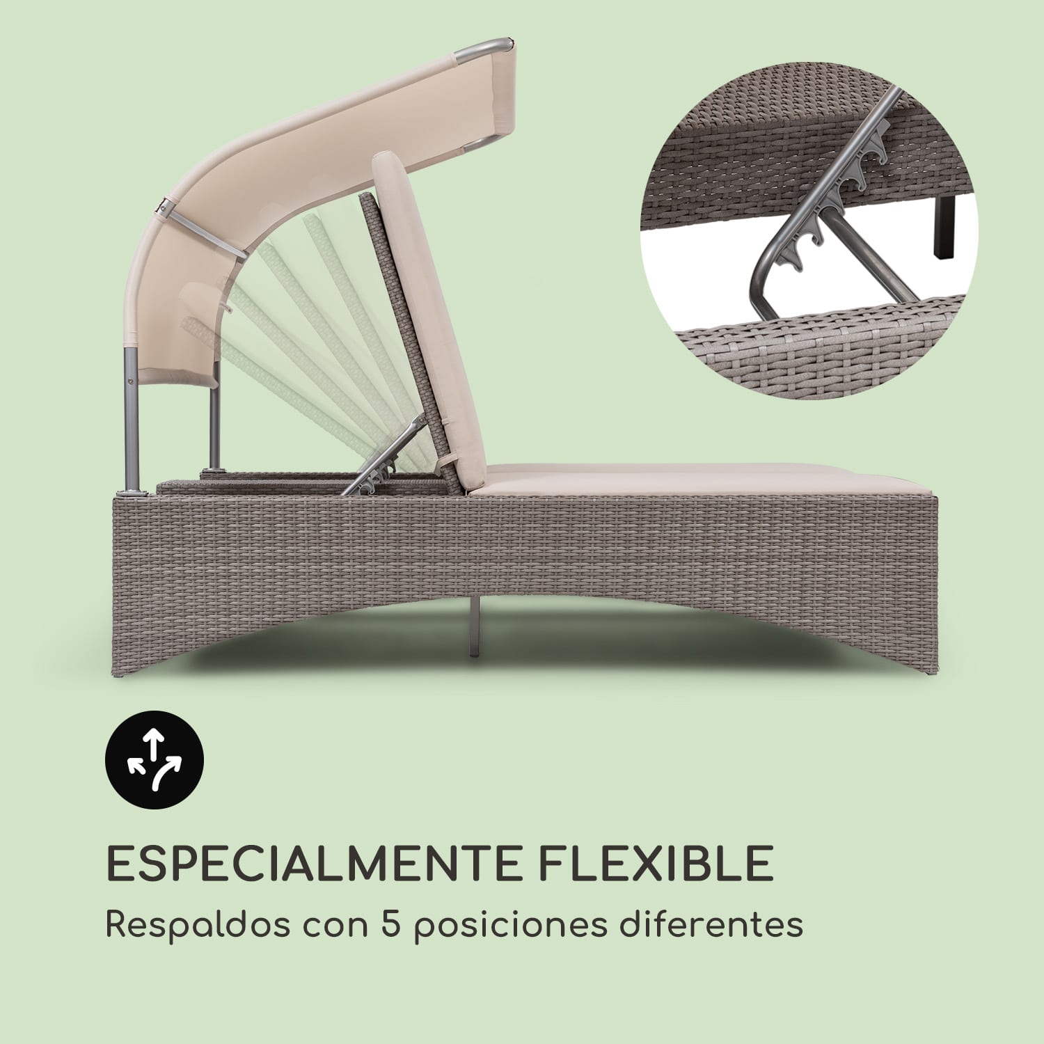 Eremitage Double Lounger tumbona
