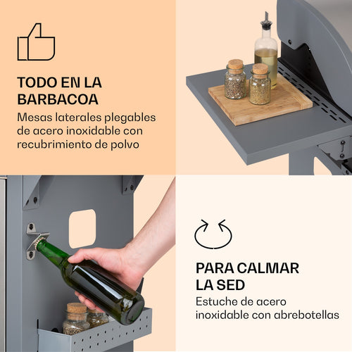 Barbacoa de gas
