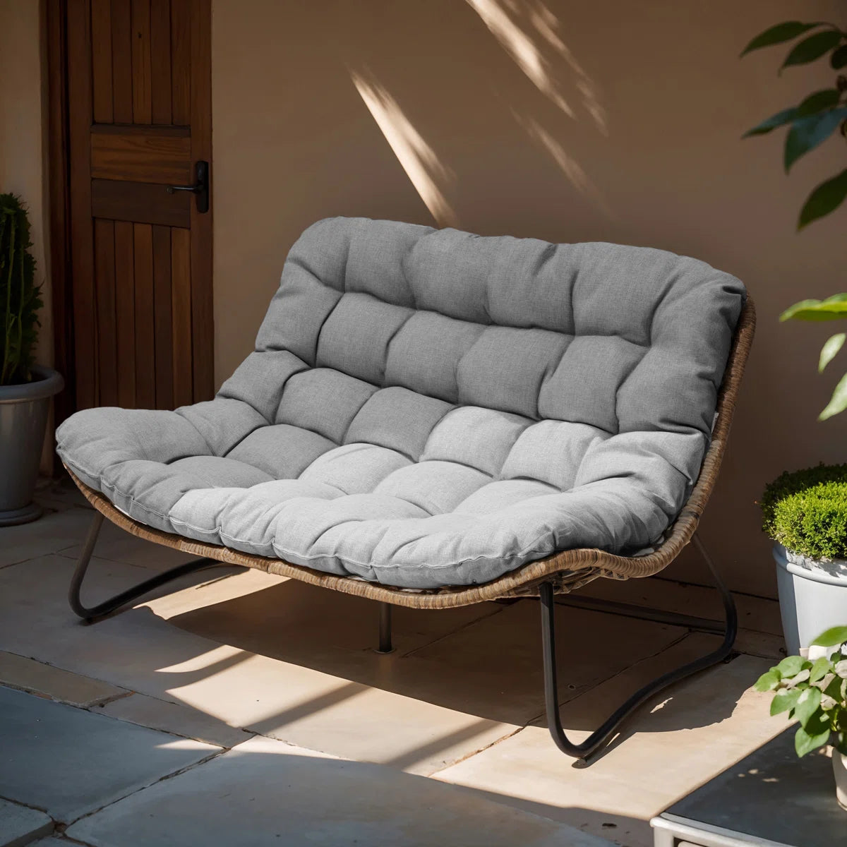 Sofá loveseat de exterior