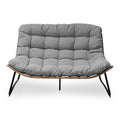 Sofá loveseat de exterior