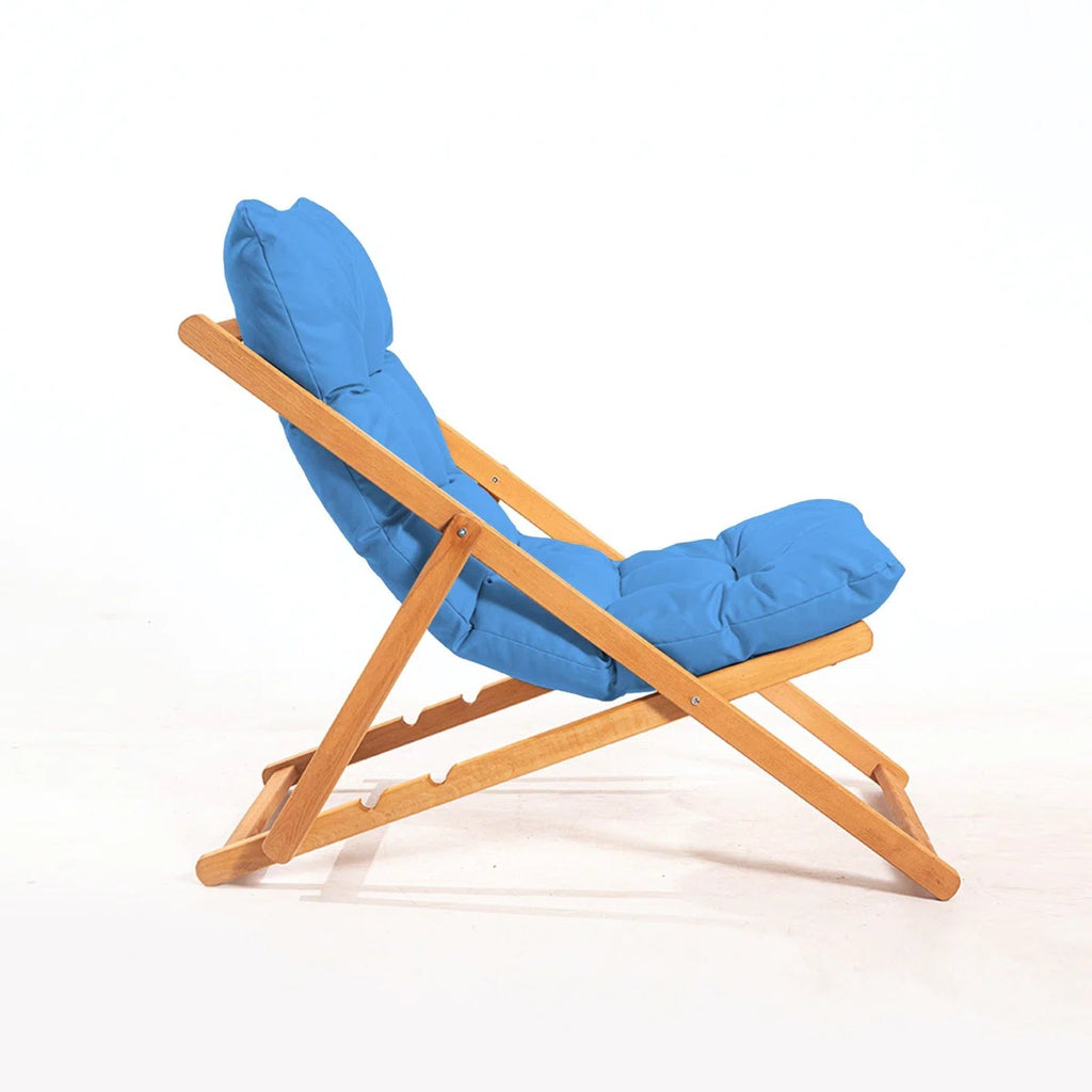 Sillón de jardín plegable de madera