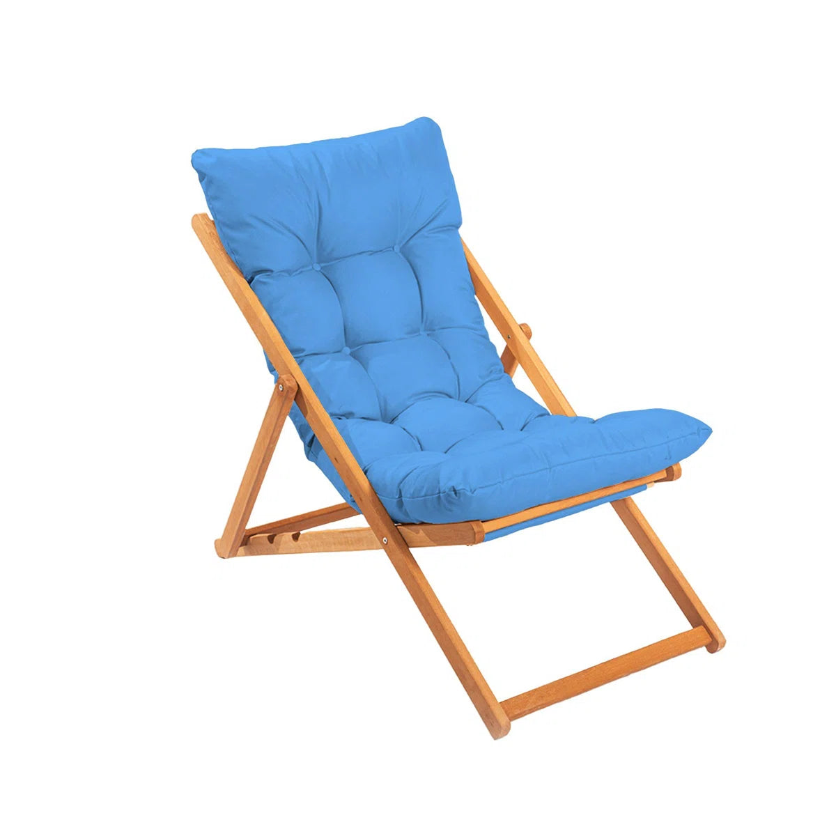 Sillón de jardín plegable de madera