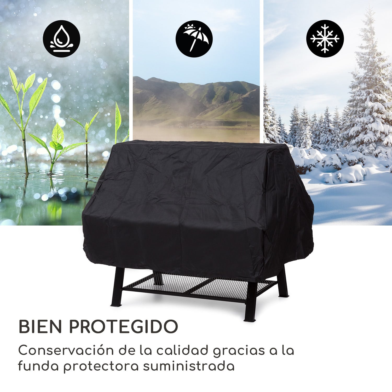 Grill asador Milos Alto