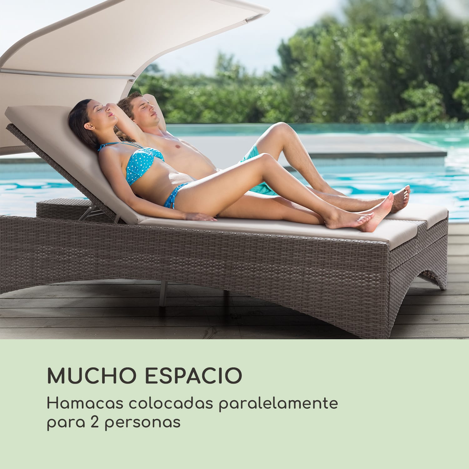Eremitage Double Lounger tumbona